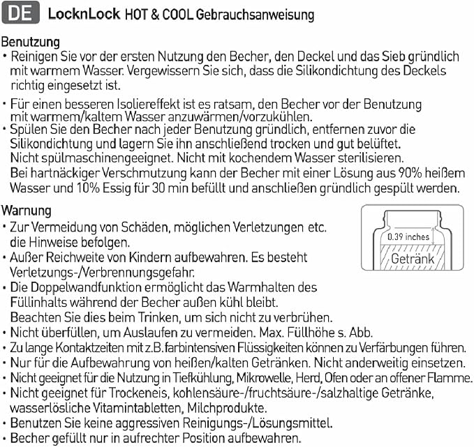 LocknLock Metro Mug Premium 18/8 Stainless Steel Double Wall Insulated - Image 8