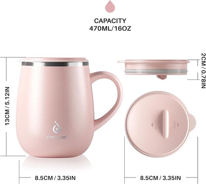 Ideus 16 oz Insulated Coffee Mug - Image 5