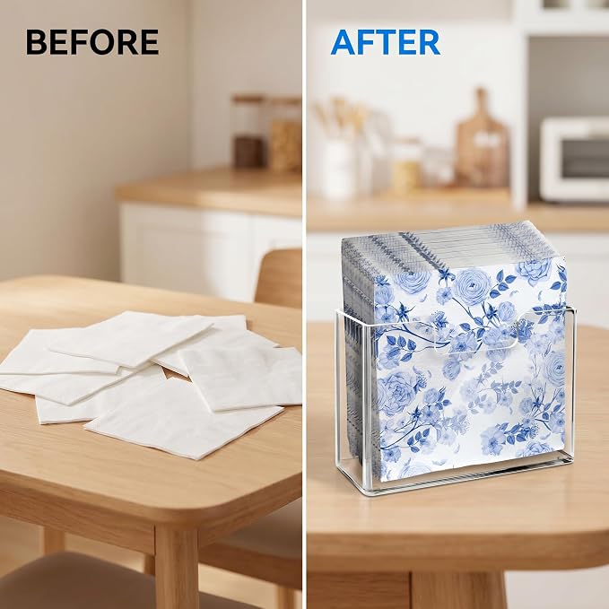 Acrylic Napkin Holder for Table, Dinner Napkins & Everyday Use - Image 8