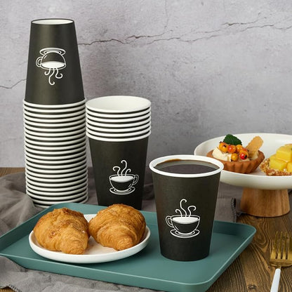 TV TOPVALUE 8 oz Paper Coffee Cups, Drink Dispensers - Image 5