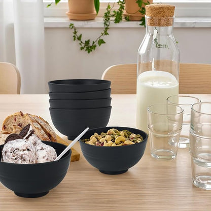 wheat straw snack bowls 10oz set of 8 - Image 7