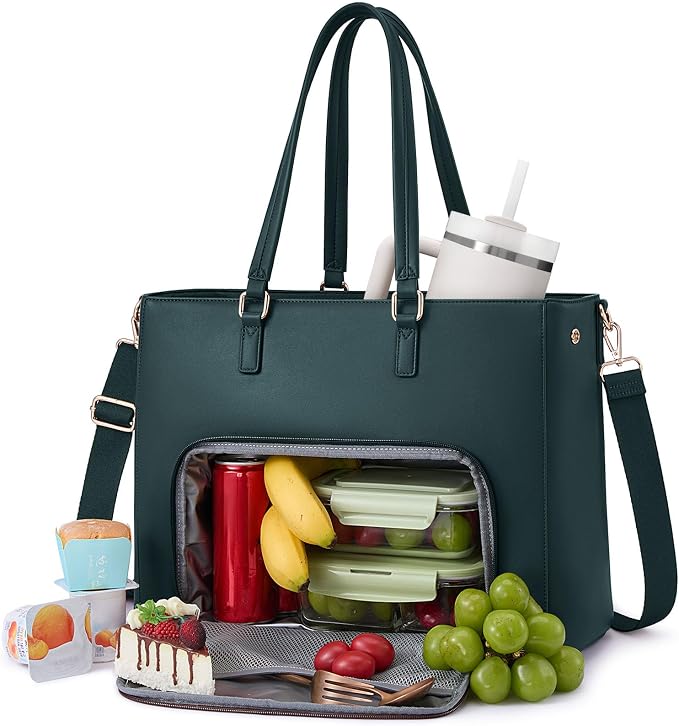 LOVEVOOK Lunch Tote Bag for Women, 3 in 1 Work Bag by LOVEVOOK