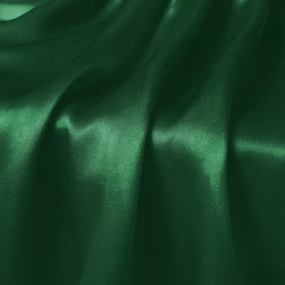 2 Pack Dark Green Satin Table Runner 12 x 72 Inch | Ruffle Design, Luxurious - Image 6