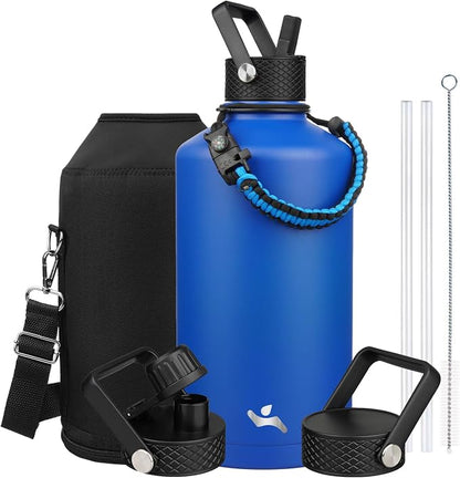 Konokyo 128 oz Insulated Stainless Steel Water Bottle Jug by Konokyo