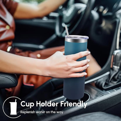 Volhoply 4 Pack Skinny Tumblers - Image 4