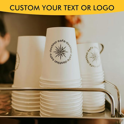 RACETOP Coffee Cups with Lids 16 oz, 100 Pack Disposable To Go Cups | Thickened - Image 6