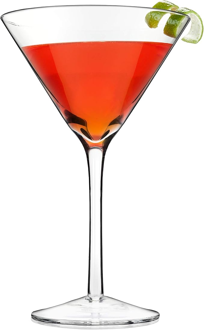 True Manhattan Martini Glass, Crystal Cocktail Coupes, Cocktail glass set - Image 8