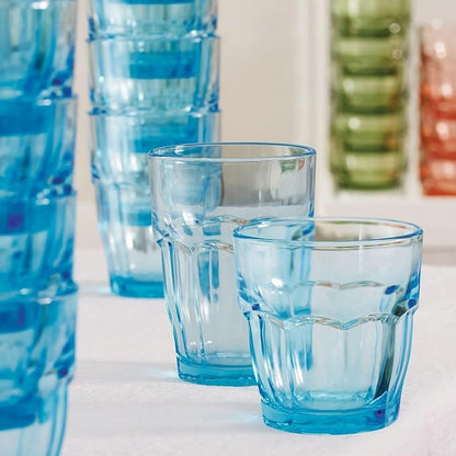 Bormioli Rocco Rock Bar 12.5 oz. Long Drink Stackable Tempered Beverage Glasses - Image 4