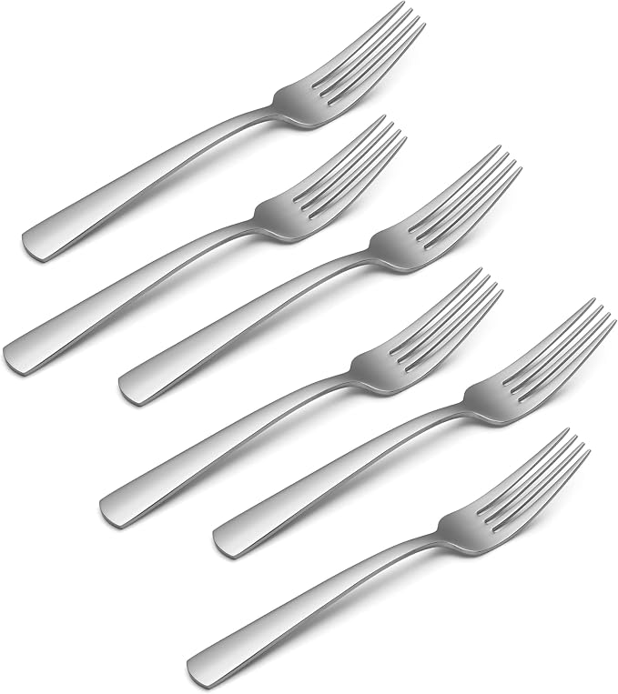 Oneida Aptitude Everyday Flatware Salad Forks, 18/0 Stainless Steel - Image 2