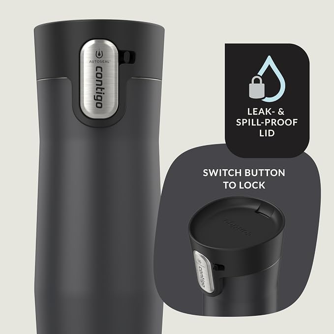 Contigo West Loop 3.0 Stainless Steel Insulated Travel Mug, Leak Proof - Image 6
