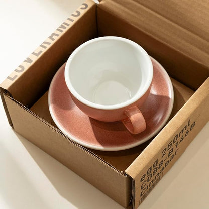 Loveramics Matt Cappuccino Cup, 8 oz Ceramic Latte Art Mug - Image 2