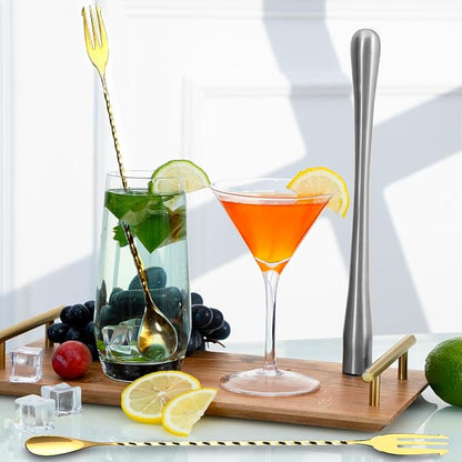 Bar Spoon Cocktail Mixing Stirrers, 12” - Image 6