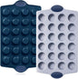BRONYPRO Ceramic Mini Muffin Pan, 24-Cup Nonstick Aluminized Steel Mini Cupcake by Bronypro