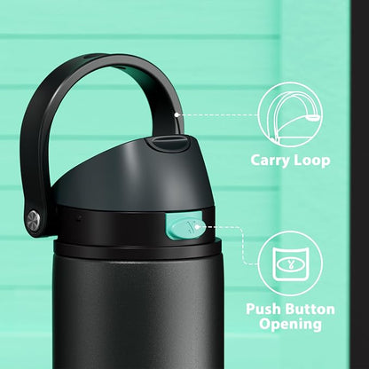 24 oz Insulated Water Bottle for Sports: Meoky Stainless Steel Water Bottle - Image 4