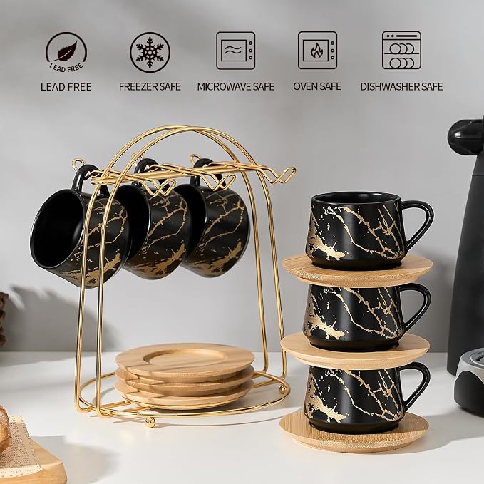 LUKA Ceramic Espresso Cups - Image 4