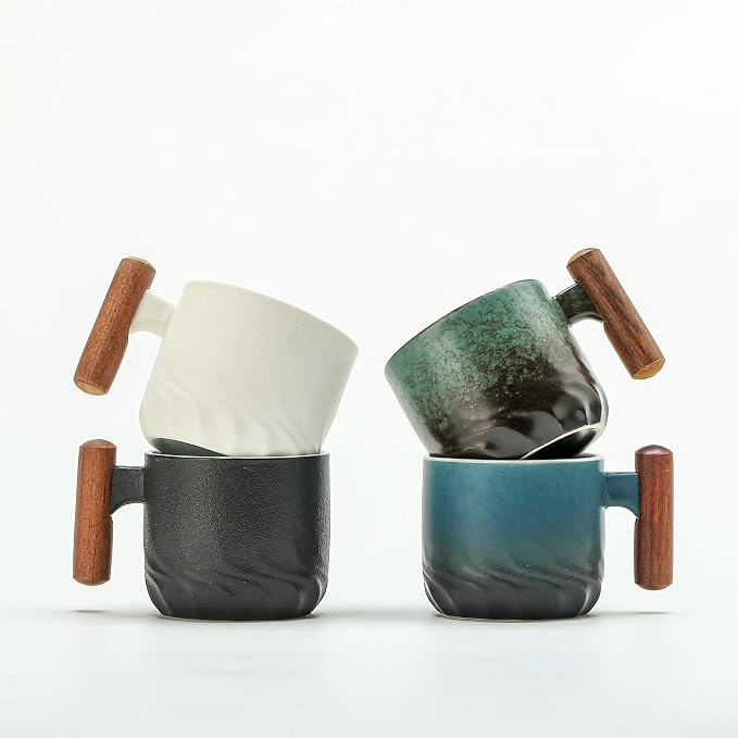 Zurucily 2 oz Ceramic Espresso Cups - Image 2