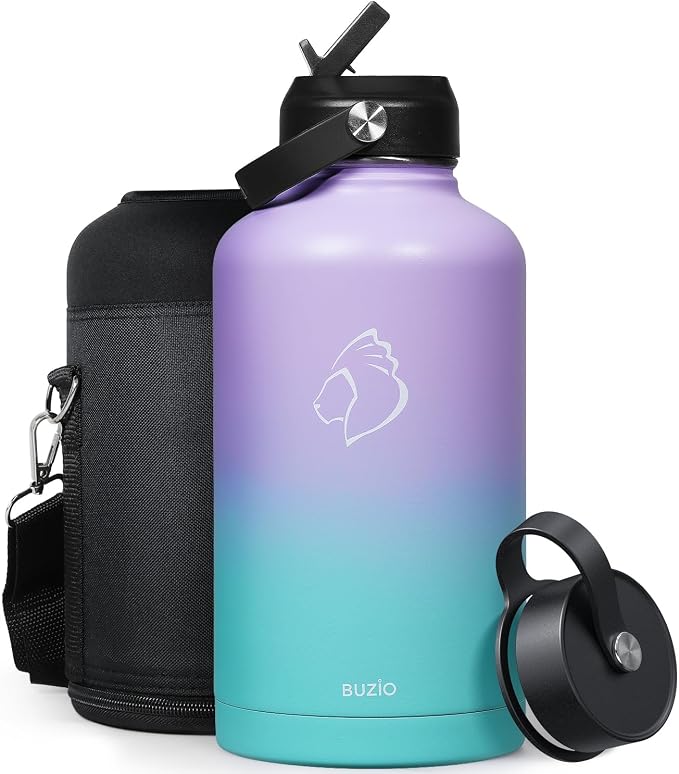 BUZIO 64 oz Insulated Stainless Steel Water Bottle - Image 8