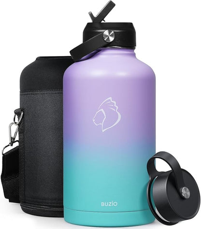 BUZIO 64 oz Insulated Stainless Steel Water Bottle - Image 8