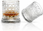 Rotating Whiskey Glass 280ML, Crystal Clear Crystal Spinning Drinking Glass by Unknown
