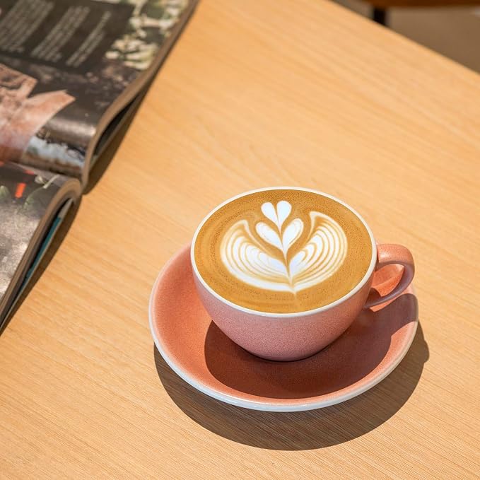 Loveramics Matt Cappuccino Cup, 8 oz Ceramic Latte Art Mug - Image 4