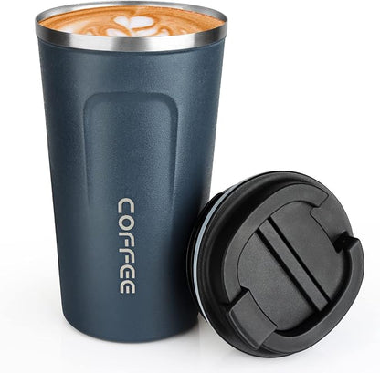 MOMSIV 17oz Travel Coffee Mug, Insulated Coffee Cup by MOMSIV