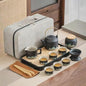 Chinese Gongfu Tea Set tea kit, Tea Gift sets, 15-Piece Ceramic Tea Service by simeiton