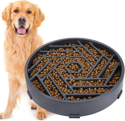 TOBYTO Slow Feeder Dog Bowls Large Medium Breed, Anti-Choking Slow Eating Dog by TOBYTO