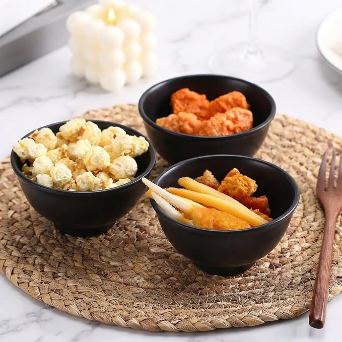 Tioncy 36 Pcs Bowls Set Unbreakable Dessert Soup Salad Bowls - Image 7
