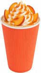 Restaurantware 16 Ounce Ripple Wall Disposable Coffee Cups, 500 Insulated by Restaurantware