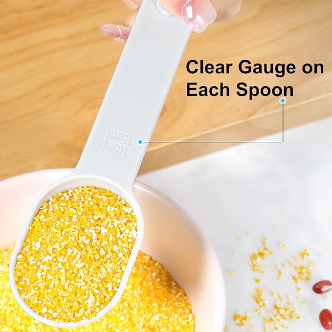 Stackable 10-Piece Measuring Cups and Spoons Set - Image 7