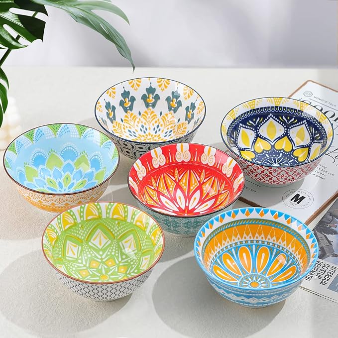 Cereal Bowls Porcelain 23 oz - Image 4