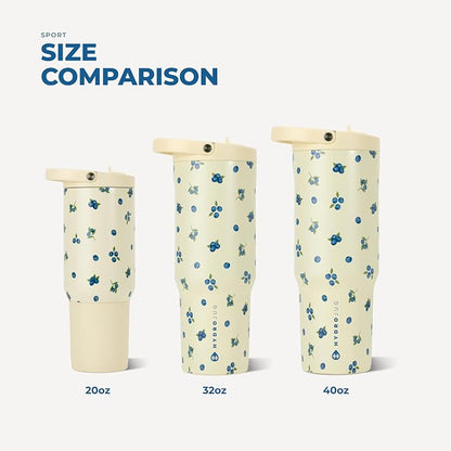 HydroJug Sport 20 oz Insulated Stainless Steel Water Bottle, Freshly Pick'd - Image 5