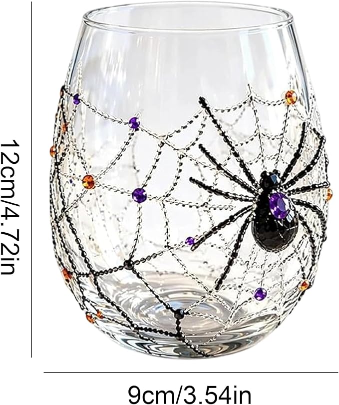3D Halloween Artisan Glassware Collection, Halloween Artisan Glass Cups | - Image 7