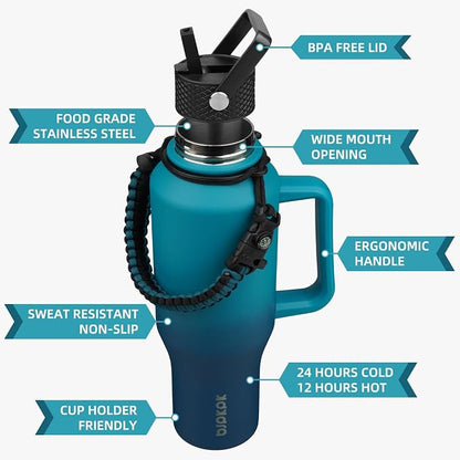 BJPKPK 35oz Insulated Water Bottle - Image 2