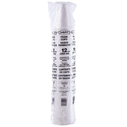 Dart 12 oz Insulated Foam Hot/Cold Cup - Image 10