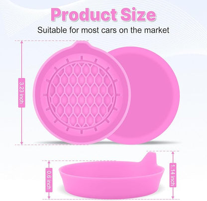 Car Cup Holder Coaster, Silicone Cup Holder Insert, Universal Non-Slip Cup - Image 5