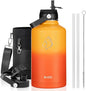 BUZIO 64 oz Insulated Stainless Steel Water Bottle by BUZIO