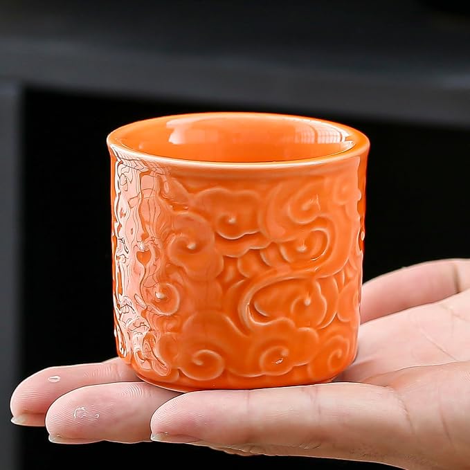 Ceramic Espresso Cups Set of 2 or 4-3oz Demitasse Cups - Image 8