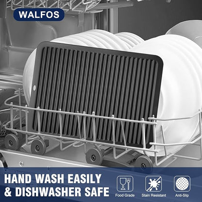 Walfos Large Silicone Trivet 16x12 Inch, Trivets - Image 7
