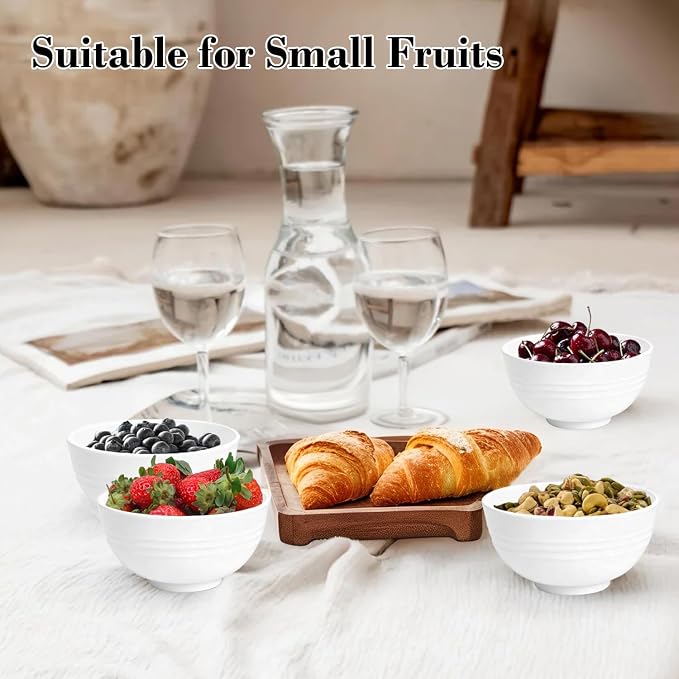 Wheat Straw Snack Bowls 10oz Set of 8 - Image 7