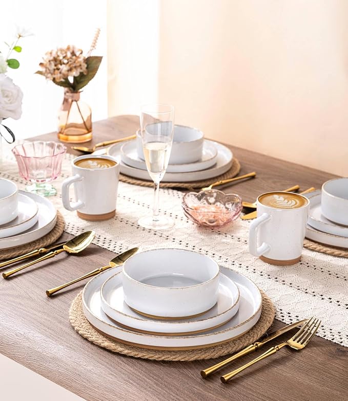 AmorArc Stoneware Dinnerware Sets - Image 6