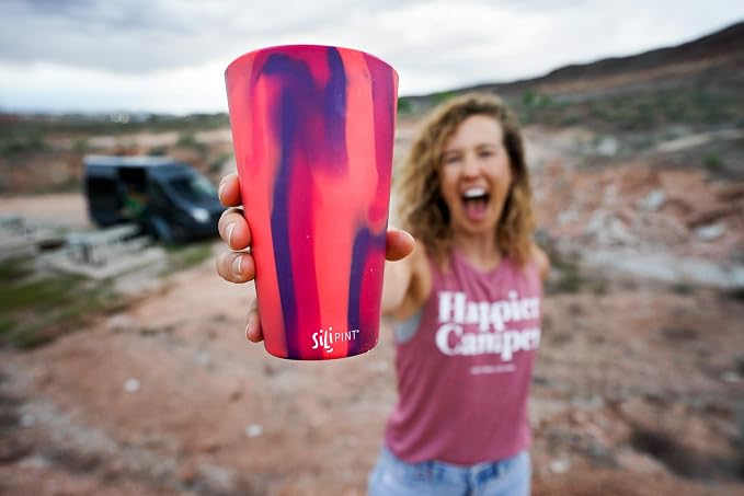 Silipint 16oz Silicone Pint Glass – Pack of 2 Unbreakable BPA-Free Reusable - Image 6