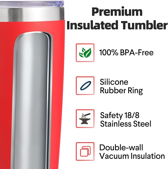 Volhoply 20oz Stainless Steel Tumbler - Image 3