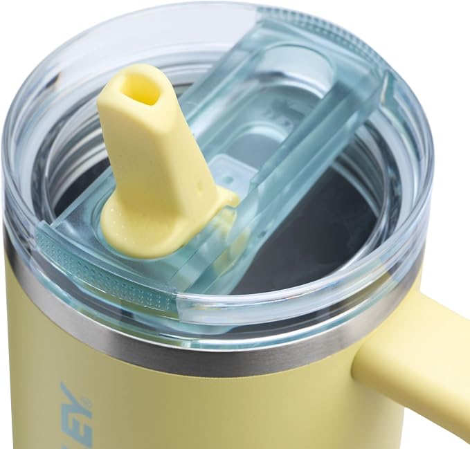 STANLEY Quencher ProTour Flipstraw Tumbler, 30 oz, Pomelo | Built-In Straw & - Image 2