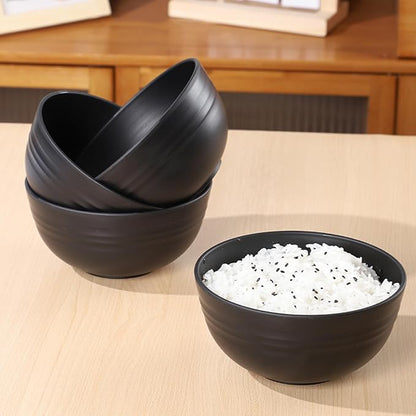 Unbreakable Wheat Straw Cereal Bowls Set of 6, 24 oz Microwave and Dishwasher - Image 6