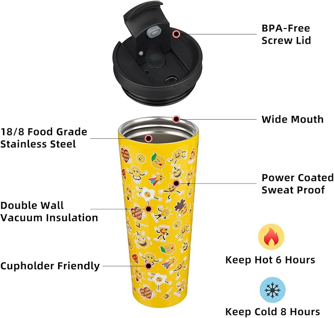 BJPKPK 26 oz Coffee Tumbler - Image 2