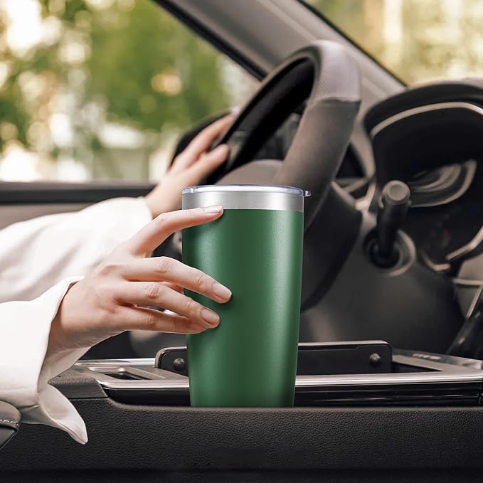 20 oz Tumbler with Lid Stainless Steel Insulated Tumblers Bulk Cups Mug | - Image 5