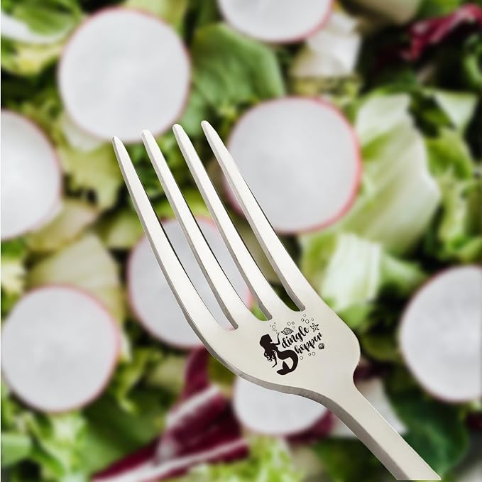 Dingle Hopper Funny Stainless Steel Fork, Cake Dessert Toast Forks, Gifts - Image 3
