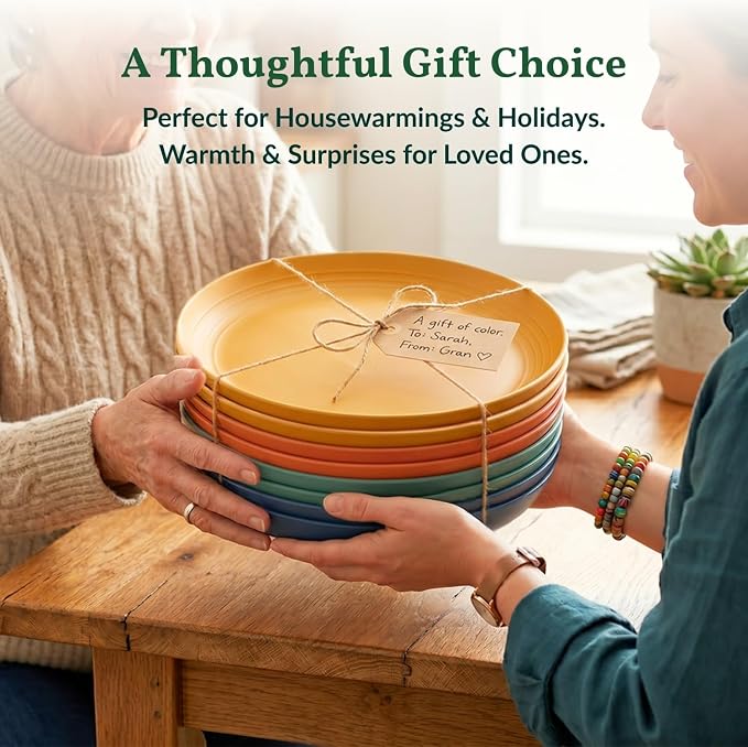 Deep Dinner Plates Set of 8 Alternative - Image 8
