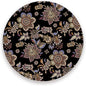 Coasters for Drinks Coaster Drink Set Decorative Coffee Table Desk Cup Mat Spring Cute Cork Bar Backing Round Home Decor Mandala Black12